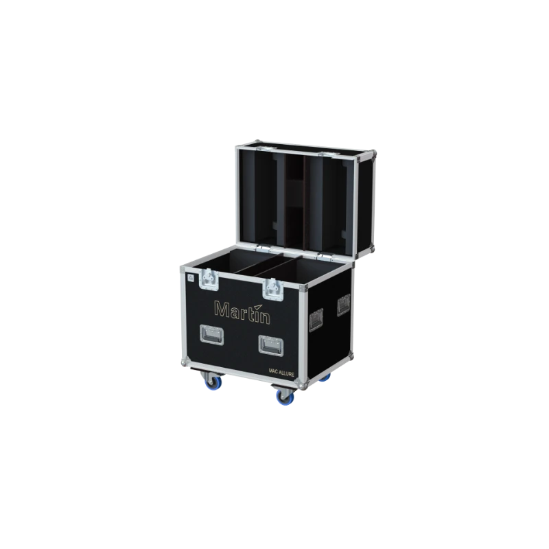 ALP FLIGHT CASES 2X MARTIN MAC AURA PXL/MAC ALLURE + CLAMP