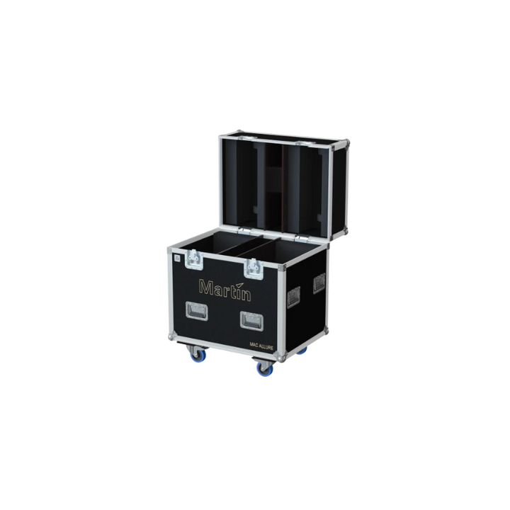 ALP FLIGHT CASES 2X MARTIN MAC AURA PXL/MAC ALLURE + CLAMP