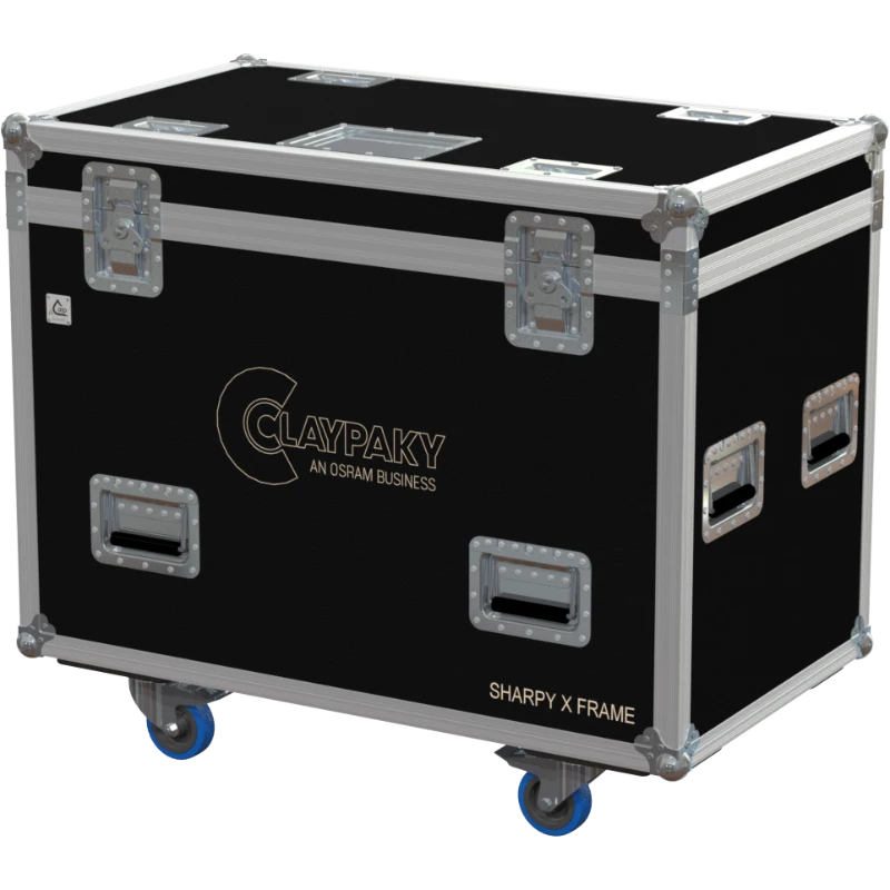 ALP FLIGHT CASES 2X CLAYPAKY SHARPY X FRAME WITHOUT FOAM SHELL
