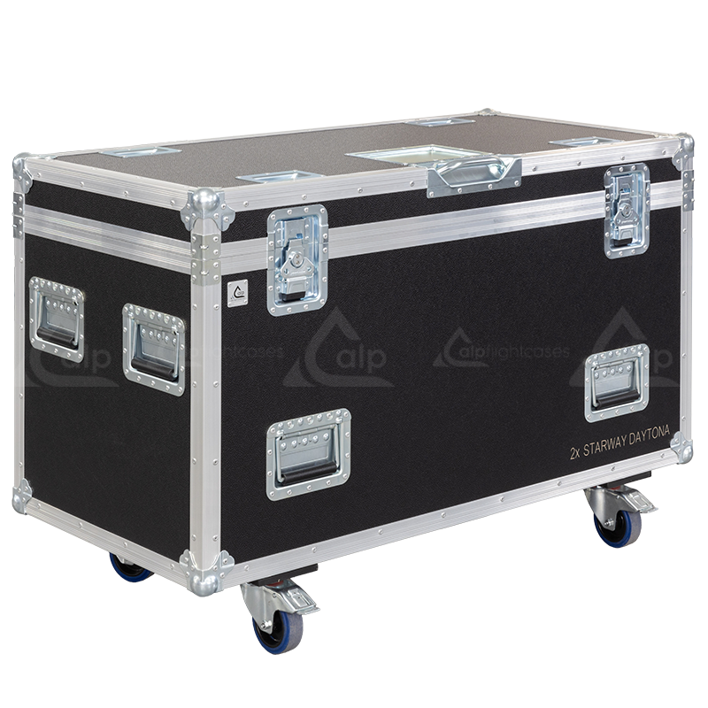 ALP FLIGHT CASES 2x STARWAY DAYTONA WET - WITHOUT FOAM - WHEELS