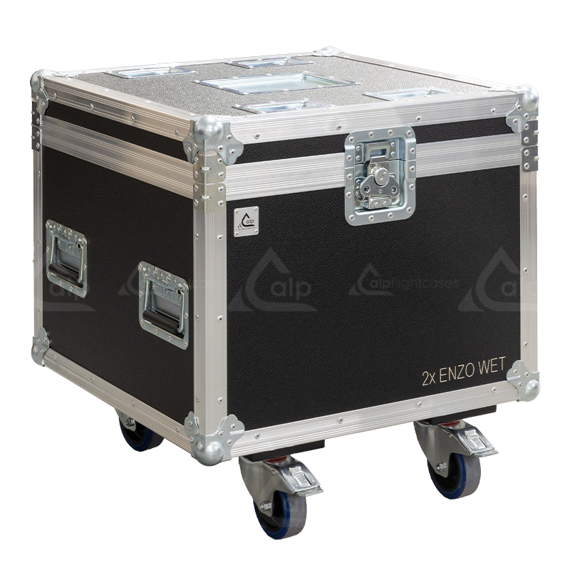 ALP FLIGHT CASES 2x STARWAY ENZO WET - WHEELS