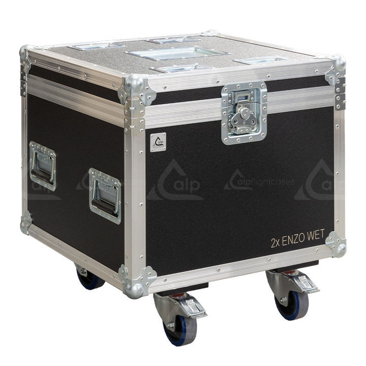 ALP FLIGHT CASES 2x STARWAY ENZO WET - WHEELS