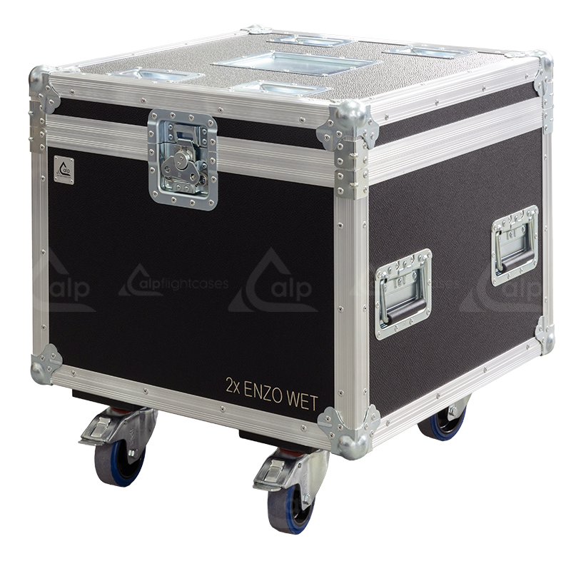 ALP FLIGHT CASES 2x STARWAY ENZO WET - WHEELS