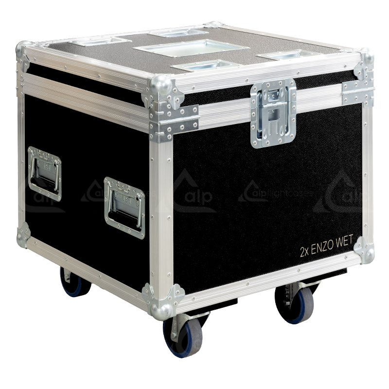 ALP FLIGHT CASES 2x STARWAY ENZO WET - WHEELS