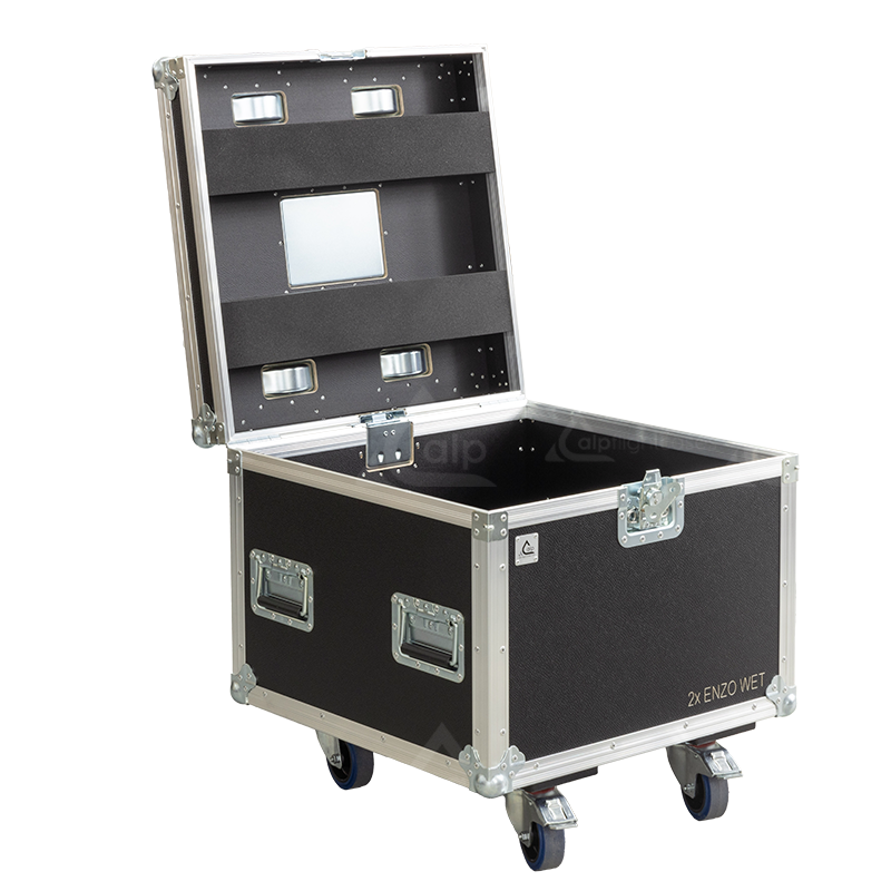 ALP FLIGHT CASES 2x STARWAY ENZO WET - WHEELS