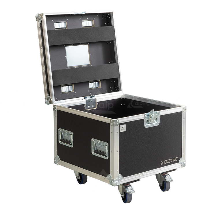 ALP FLIGHT CASES 2x STARWAY ENZO WET - WHEELS