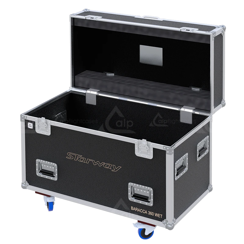 ALP FLIGHT CASES 2X STARWAY BARACCA 360 WET - WITHOUT FOAM
