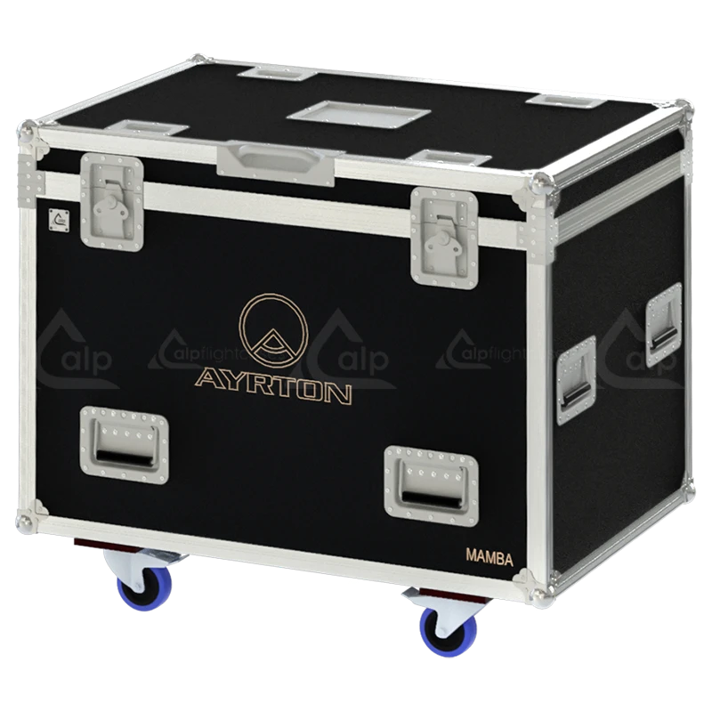 ALP FLIGHT CASES 2X AYRTON MAMBA WITHOUT FOAM