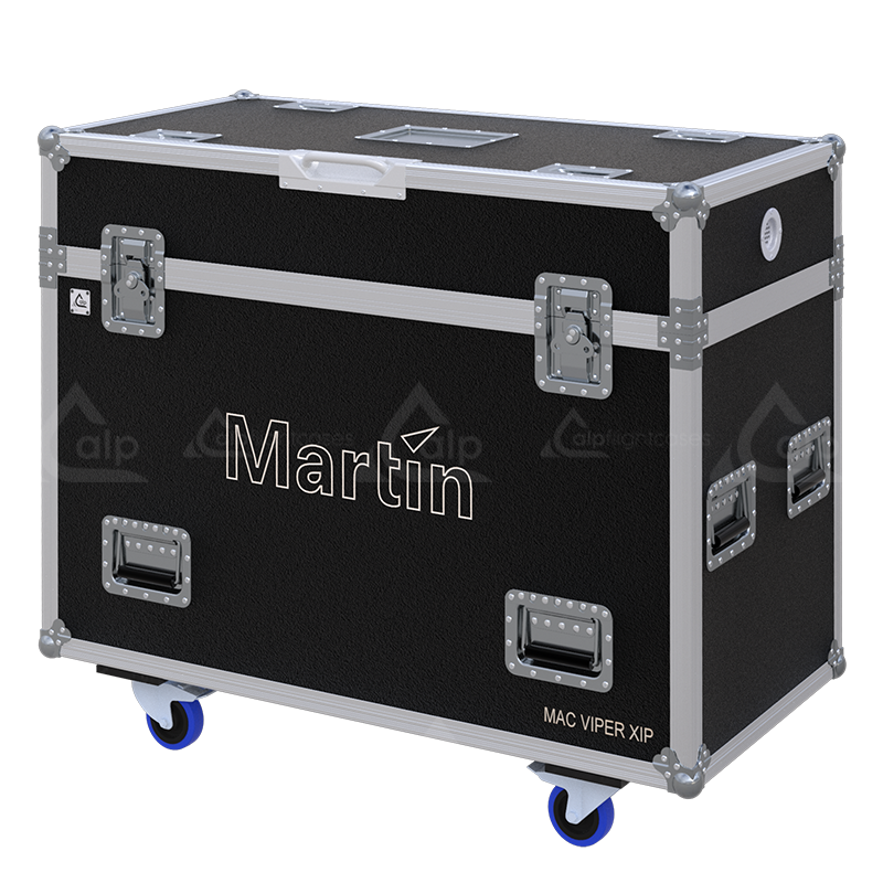 ALP FLIGHT CASES 2x Martin MAC Viper XIP WITHOUT FOAM