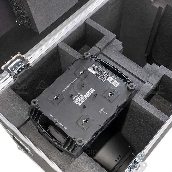 ALP FLIGHT CASES 2X CHAUVET MAVERICK STORM 1 FLEX - WHEELS