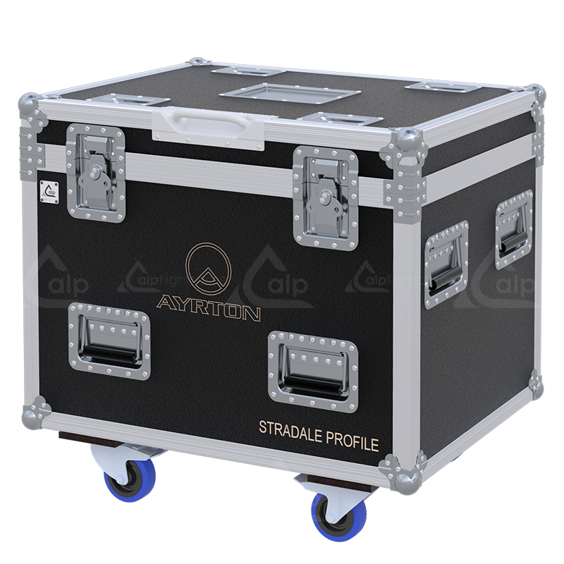 ALP FLIGHT CASES 2X AYRTON STRADALE PROFILE WITHOUT FOAM