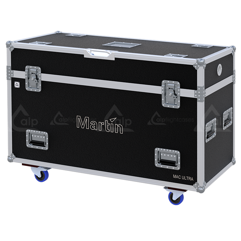 ALP FLIGHT CASES 2x Martin MAC ULTRA WASH / PERFORMANCE WITHOUT FOAM