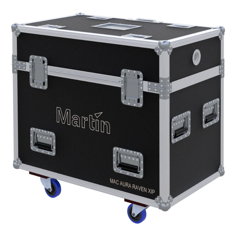 ALP FLIGHT CASES 2x Martin MAC AURA RAVEN XIP WITHOUT FOAM