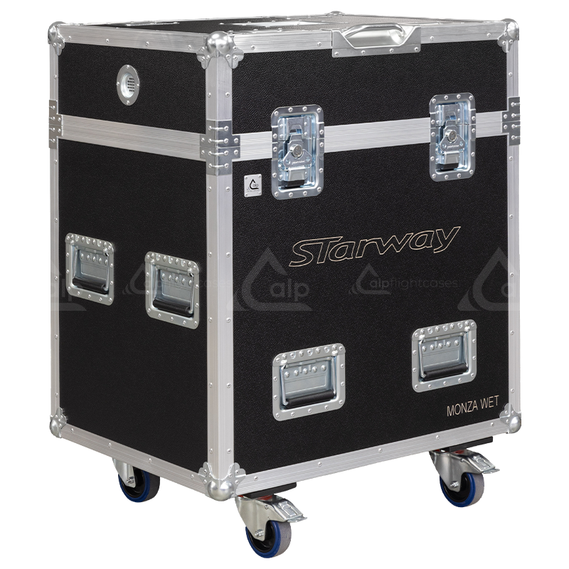 <tc>ALP FLIGHT CASES 2x STARWAY MONZA WET - SANS MOUSSE - ROULETTES</tc>