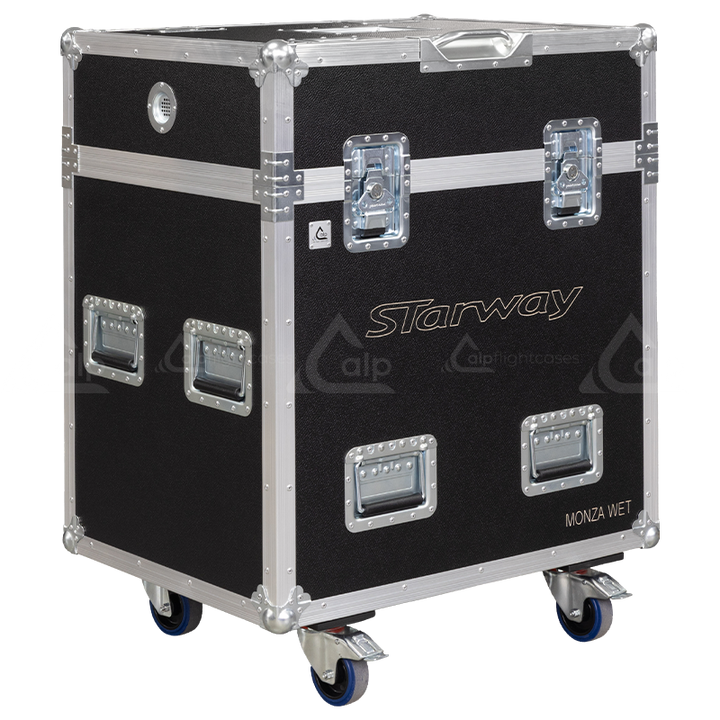<tc>ALP FLIGHT CASES 2x STARWAY MONZA WET - SANS MOUSSE - ROULETTES</tc>