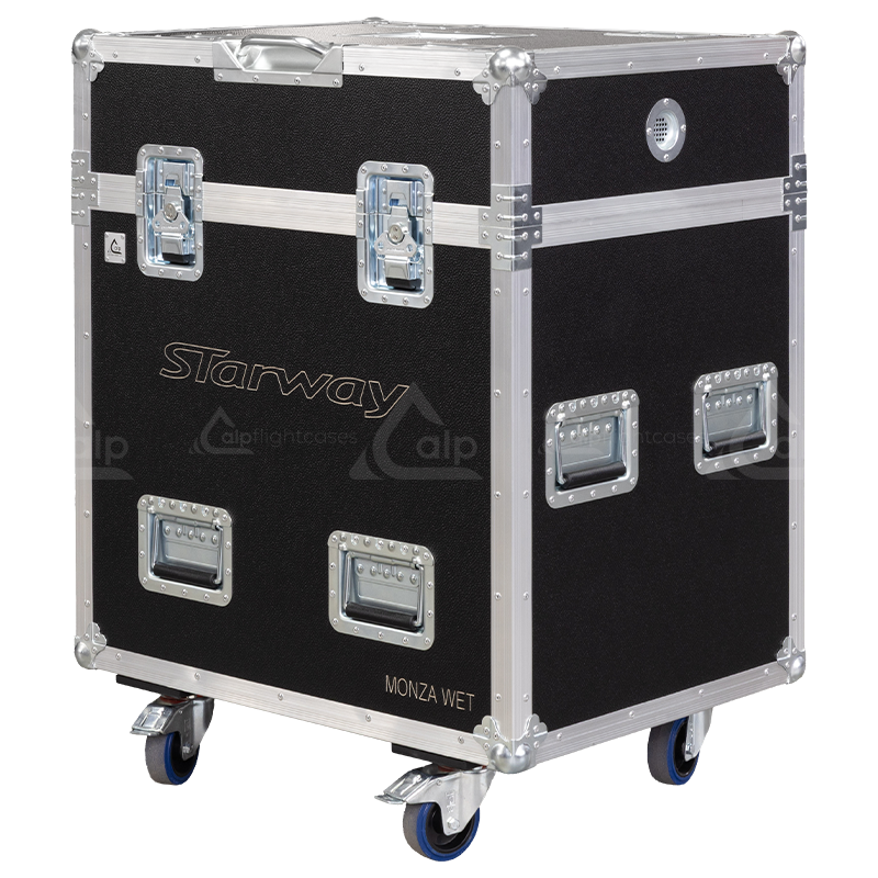 <tc>ALP FLIGHT CASES 2x STARWAY MONZA WET - SANS MOUSSE - ROULETTES</tc>
