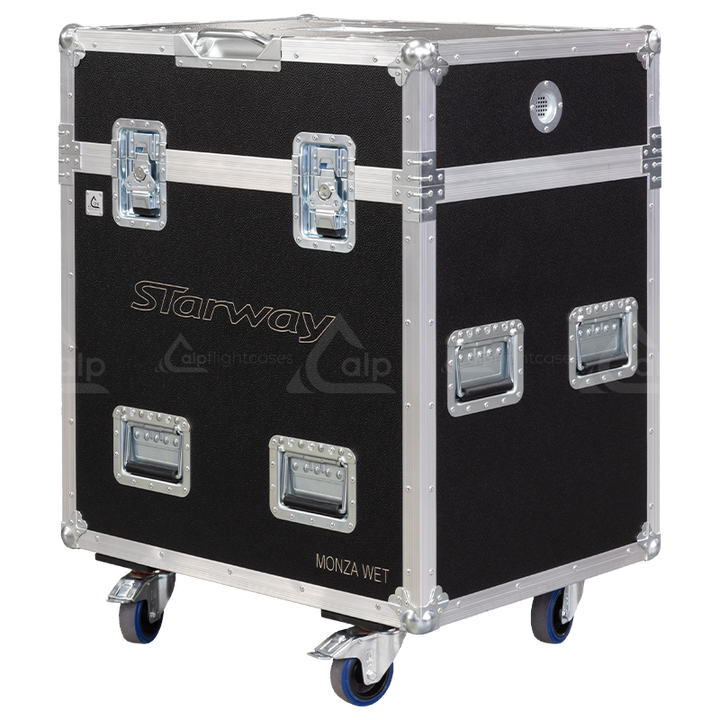 <tc>ALP FLIGHT CASES 2x STARWAY MONZA WET - SANS MOUSSE - ROULETTES</tc>