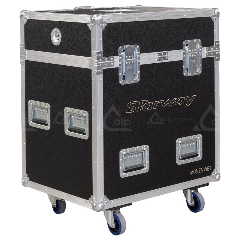 <tc>ALP FLIGHT CASES 2x STARWAY MONZA WET - SANS MOUSSE - ROULETTES</tc>