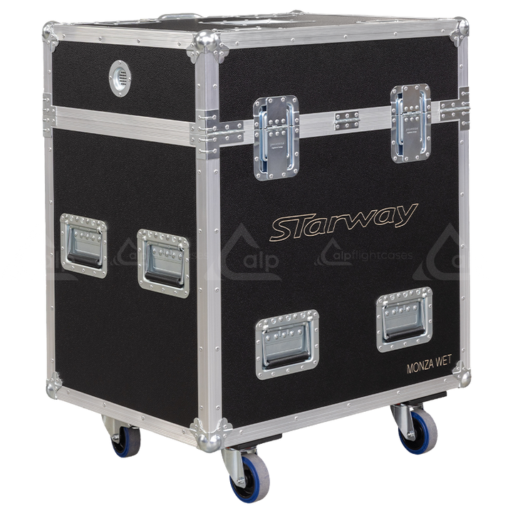 <tc>ALP FLIGHT CASES 2x STARWAY MONZA WET - SANS MOUSSE - ROULETTES</tc>