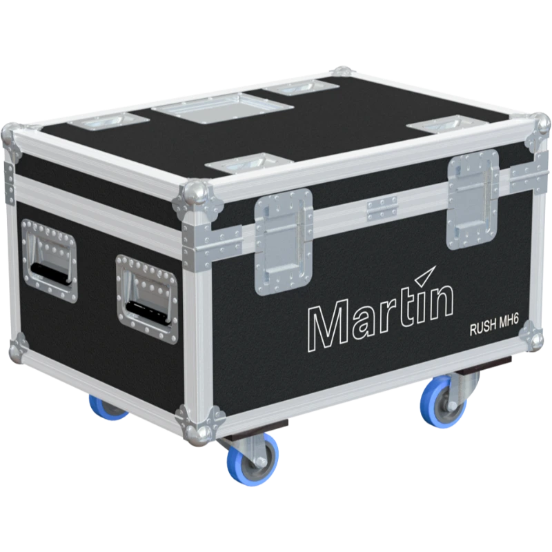 ALP FLIGHT CASES 4X MARTIN RUSH MH6