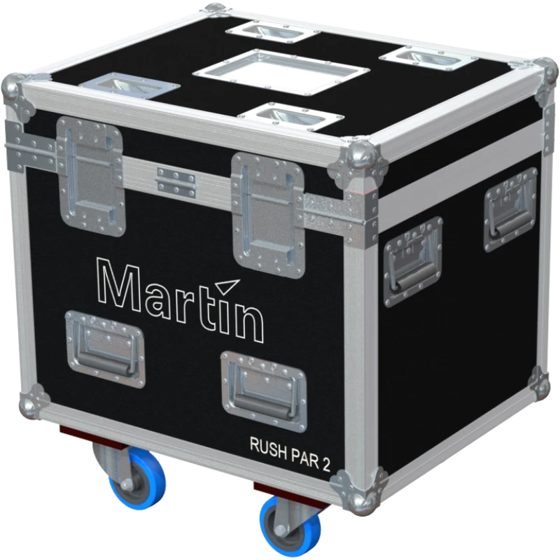 ALP FLIGHT CASES 4X MARTIN RUSH PAR 2