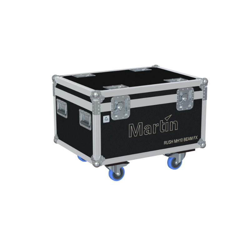 ALP FLIGHT CASES 4X MARTIN RUSH MH 10 BEAM FX