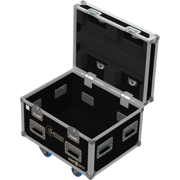 ALP FLIGHT CASES 4X CLAYPAKY MINI-B WITHOUT FOAM SHELL