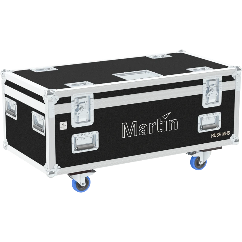 ALP FLIGHT CASES 4X MARTIN RUSH MH 6 WASH