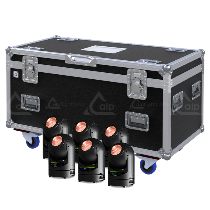 ALP FLIGHT CASES 6x AYRTON KYALAMI - WHEELS