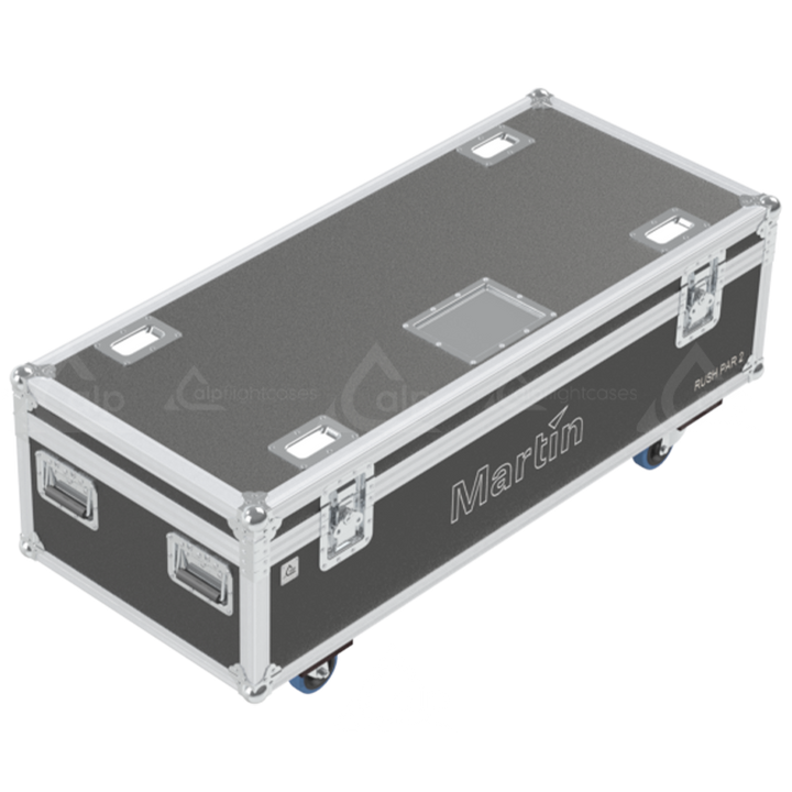 <tc><transcy>ALP FLIGHT CASES 8x RUSH PAR 2 MARTIN - ROULETTES</transcy></tc>