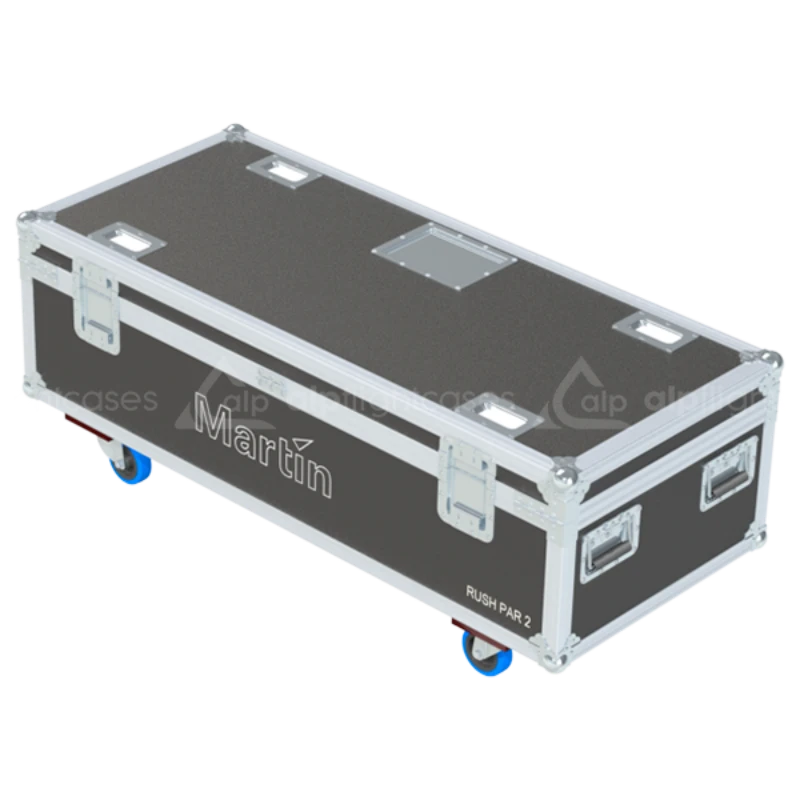 ALP FLIGHT CASES 8x RUSH PAR 2 MARTIN