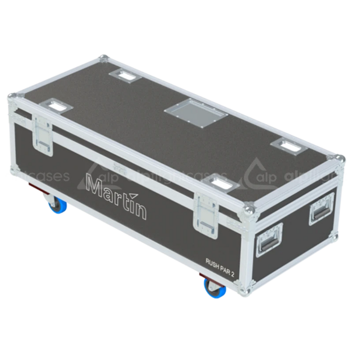 ALP FLIGHT CASES 8x RUSH PAR 2 MARTIN