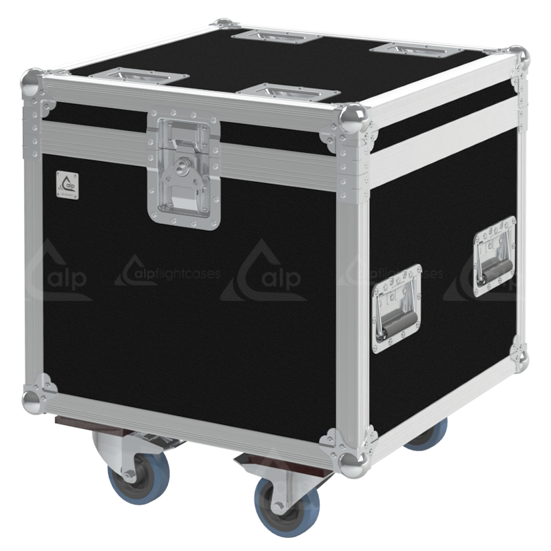 ALP FLIGHT CASES 2X ELATION KL PANEL - WHEELS