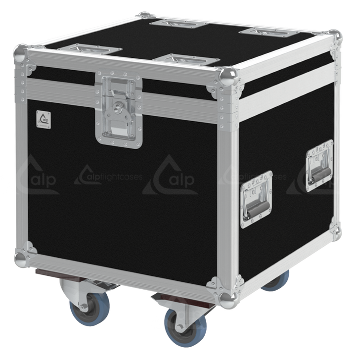 ALP FLIGHT CASES 2X ELATION KL PANEL - WHEELS