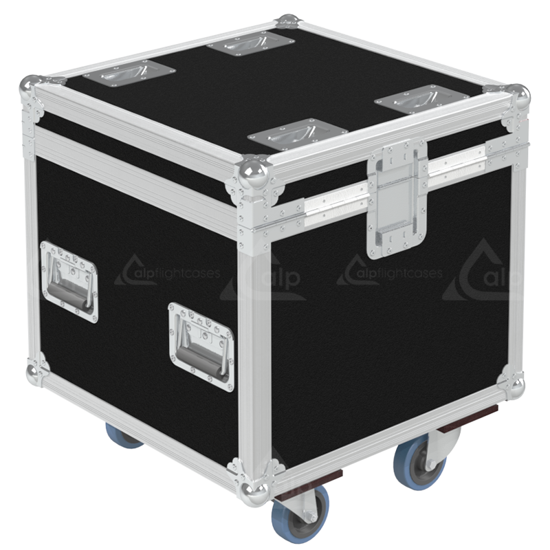 ALP FLIGHT CASES 2X ELATION KL PANEL - WHEELS