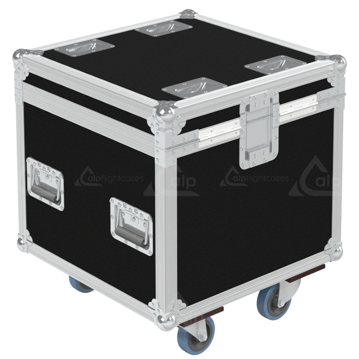 ALP FLIGHT CASES 2X ELATION KL PANEL - WHEELS