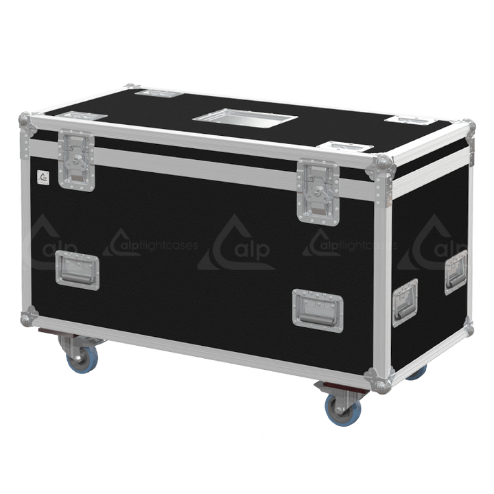 ALP FLIGHT CASES 2X ELATION KL PANEL XL - WHEELS