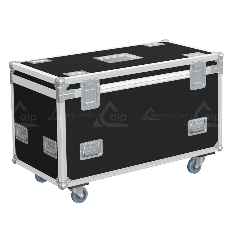 ALP FLIGHT CASES 2X ELATION KL PANEL XL - WHEELS