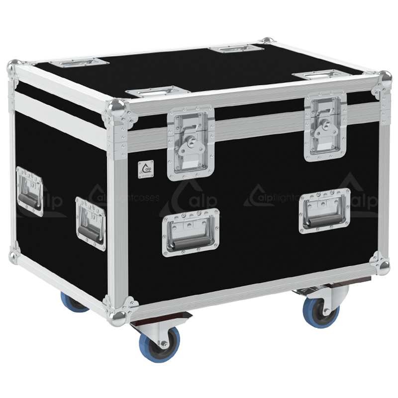 ALP FLIGHT CASES 4X ELATION KL PANEL - WHEELS