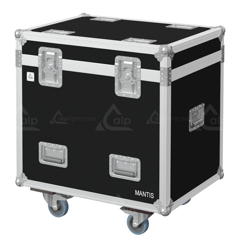 ALP FLIGHT CASES 2X PORTMAN MANTIS - WHEELS