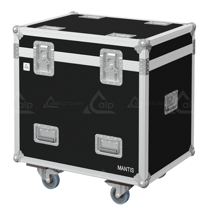 ALP FLIGHT CASES 2X PORTMAN MANTIS - WHEELS