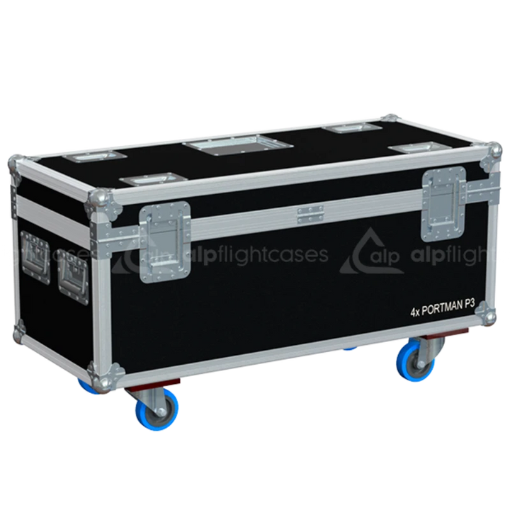 ALP FLIGHT CASES 4X PORTMAN P3