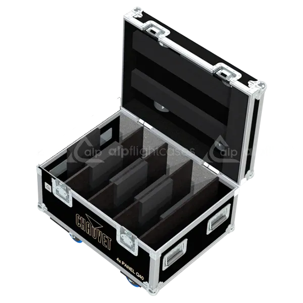 ALP FLIGHT CASES 4X CHAUVET COLORADO PANEL Q40