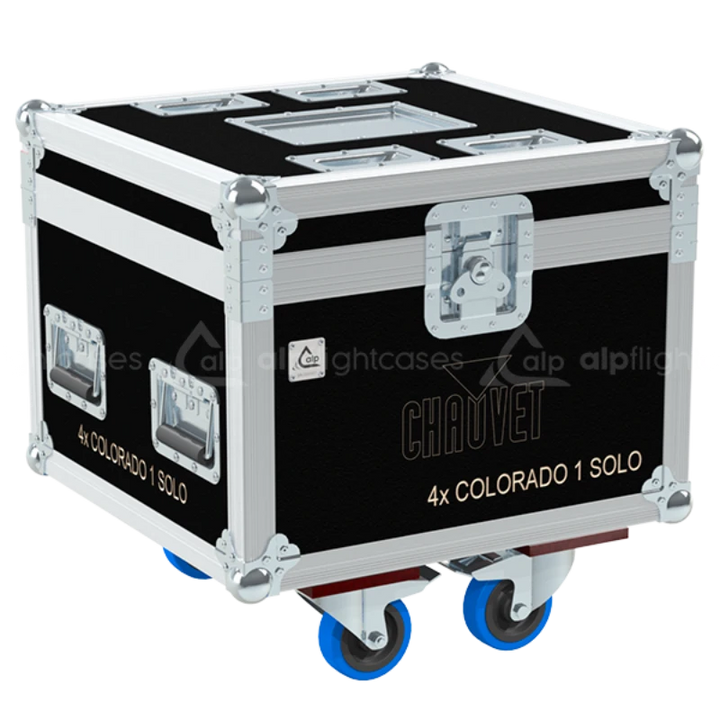 ALP FLIGHT CASES 4X CHAUVET COLORADO 1 SOLO