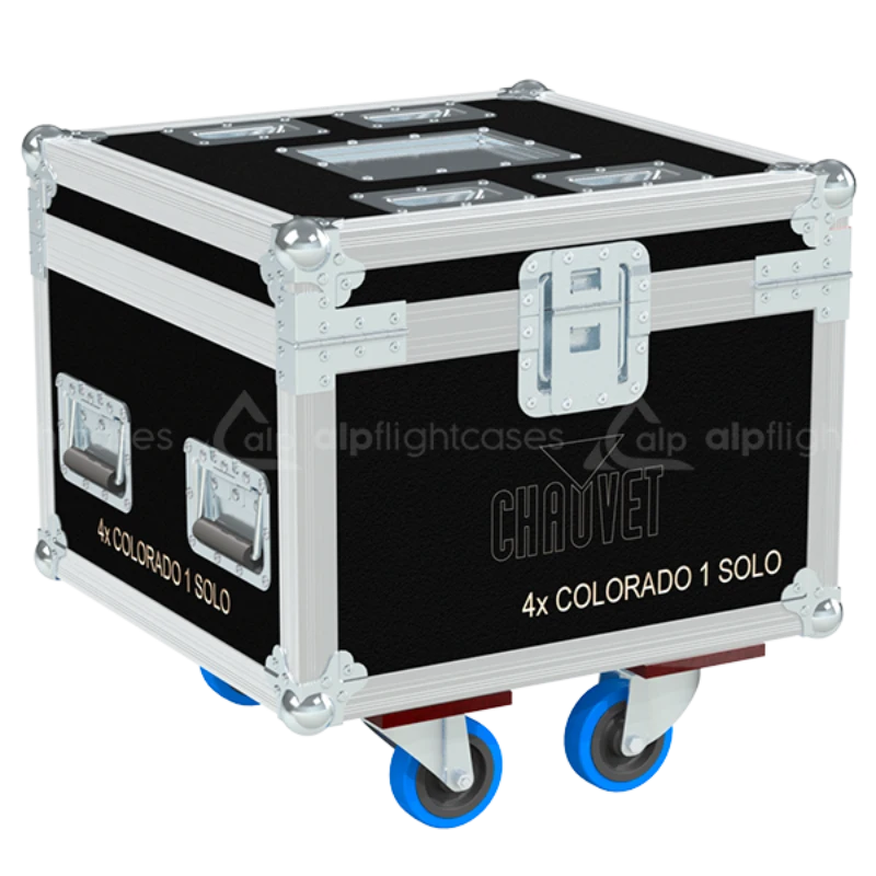 ALP FLIGHT CASES 4X CHAUVET COLORADO 1 SOLO