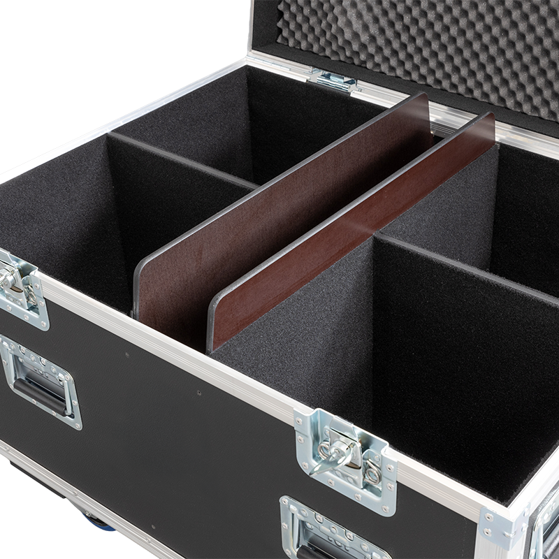 ALP FLIGHT CASES 4X CAMEO F2 FC - WHEELS