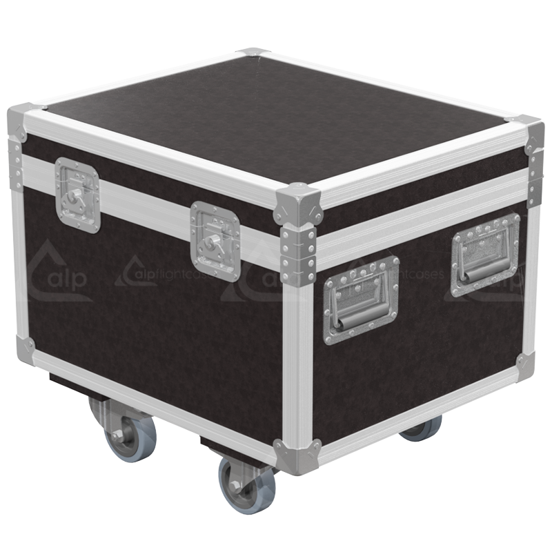 ALP FLIGHT CASES 2X CHAUVET COLORADO 2-QUAD ZOOM - WHEELS