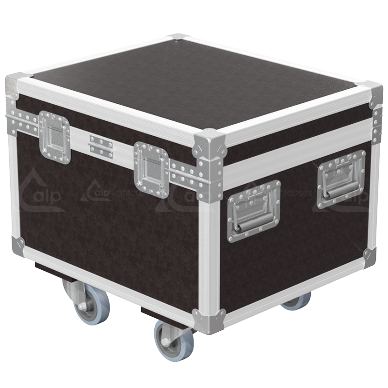 ALP FLIGHT CASES 2X CHAUVET COLORADO 2-QUAD ZOOM - WHEELS