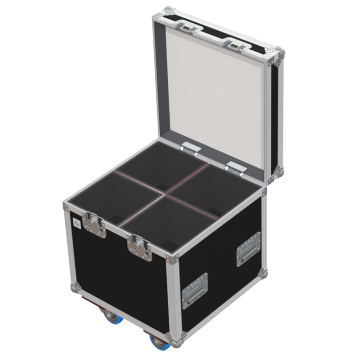 ALP FLIGHT CASES 4x CAMEO Z120 - WHEELS