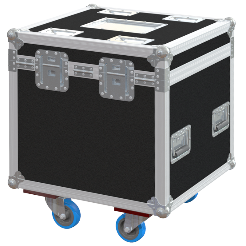 ALP FLIGHT CASES 4x CAMEO Z120 - WHEELS